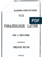 Meissner - Phraséologie latine
