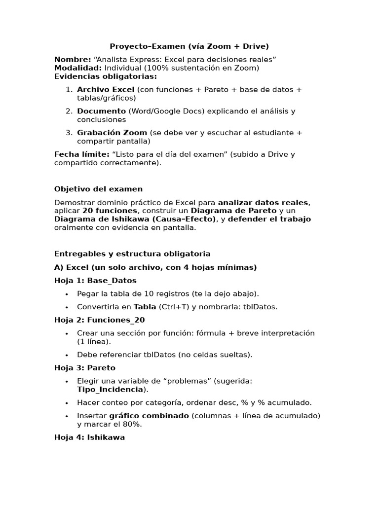 Examen 2do Parcial | PDF | Microsoft Excel | Software