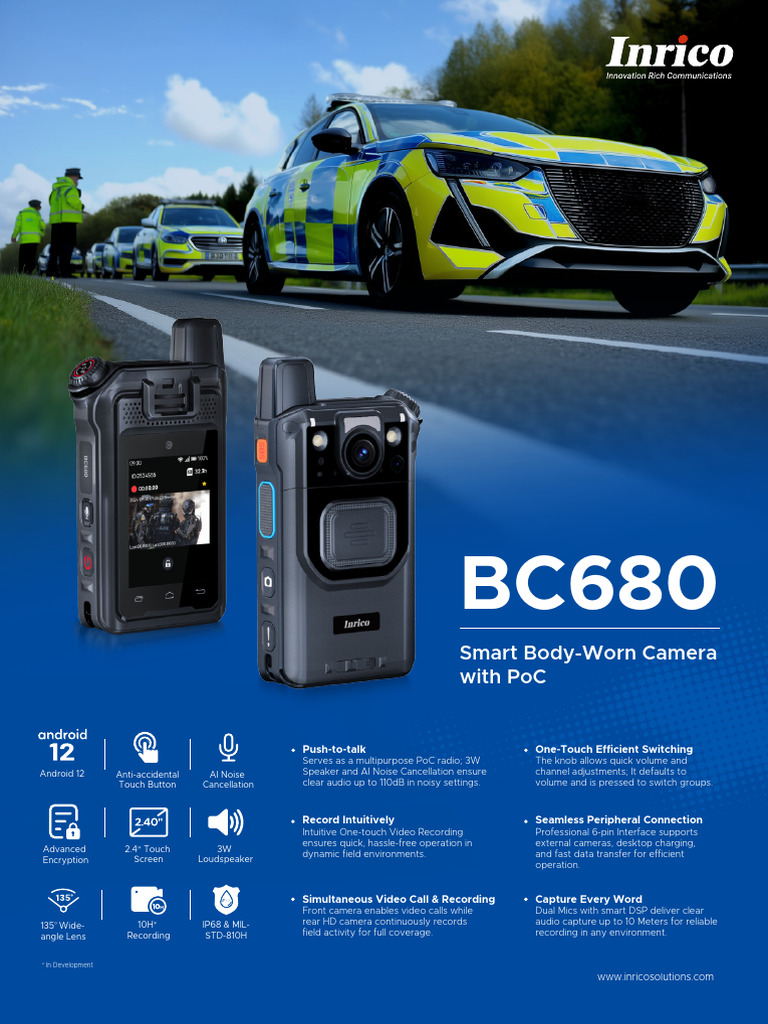 Cámara BC680 | PDF | Electronics | Computer Engineering