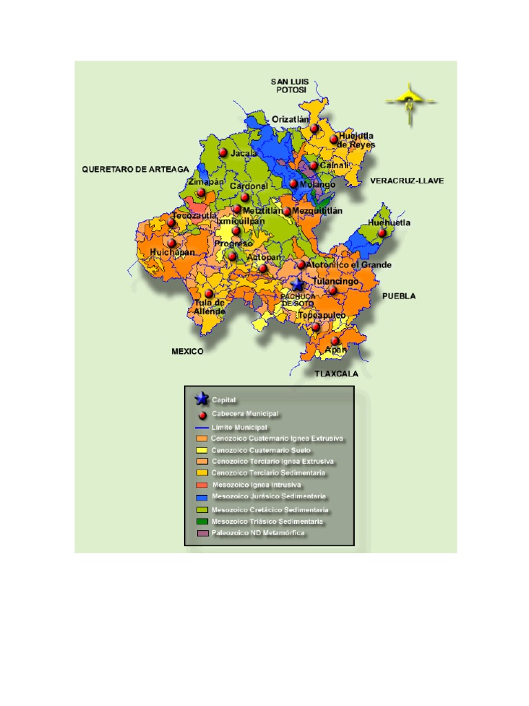 GEOLOGÍA DE HIDALGO