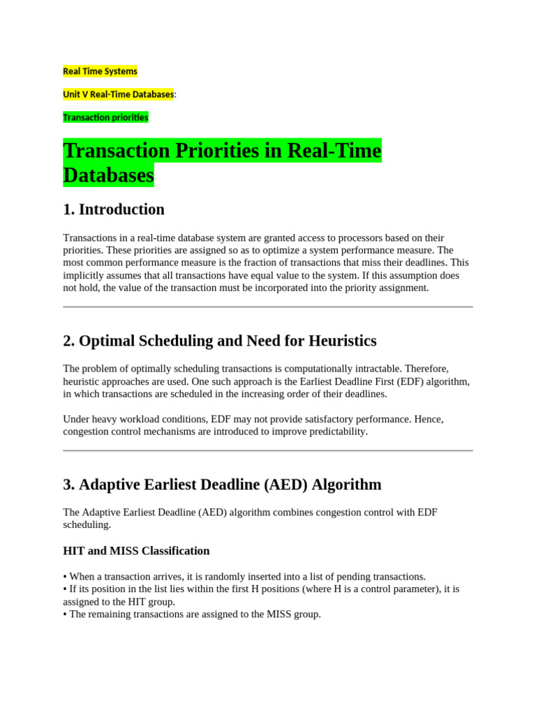 Real Time Systems | PDF | Network Topology | Computer Network