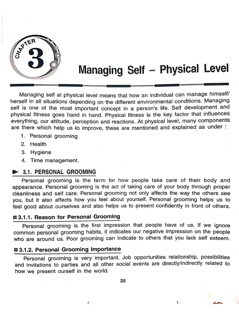 Unit 3 Gsed Managing Self Physical Level | PDF
