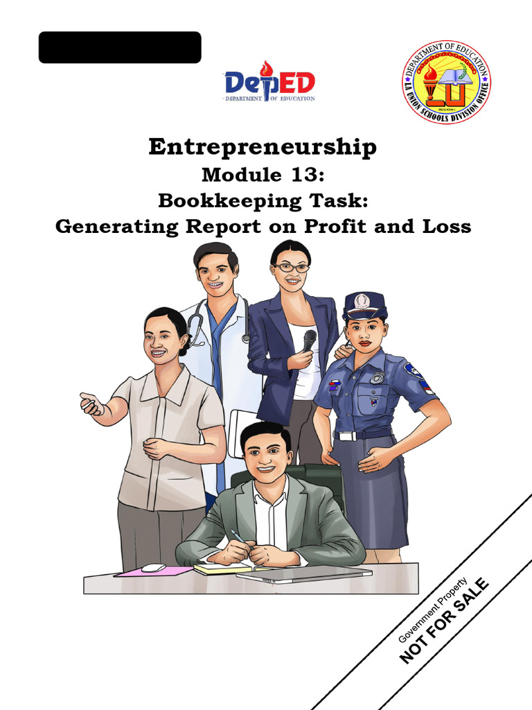 Entrep MOD 13 Bookeeping Task | PDF