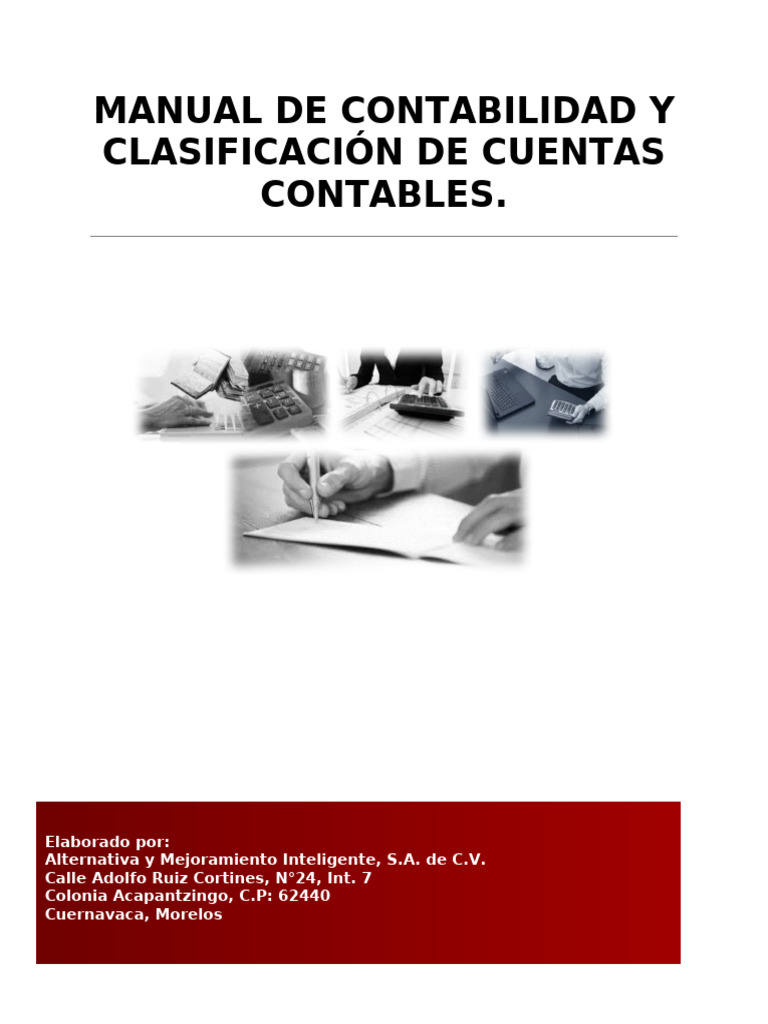 ANEXO 2.1 Manual Contable | PDF | Bancos | Contabilidad