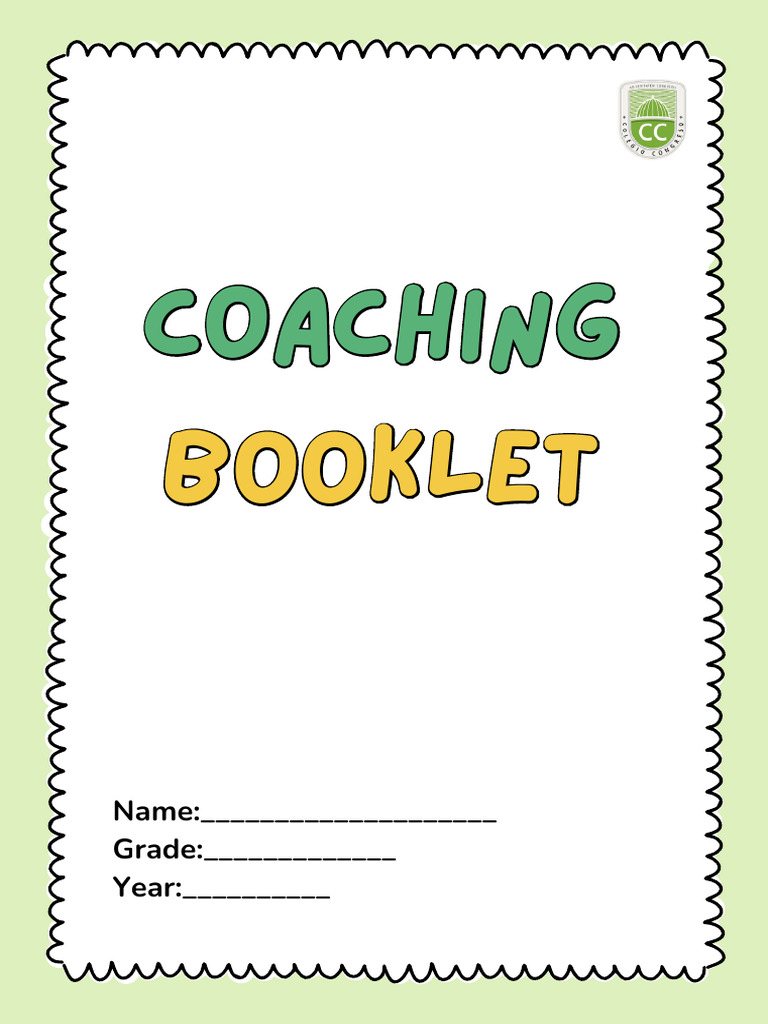 Coaching Booklet - 3rd | PDF