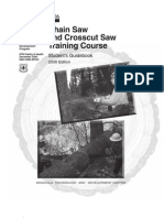 USDA - Chain and Crosscut Saw Student's Training Guidebook