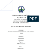 Analisis Propiedades Fisicas de Aceite