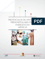 Protocolos de Atencion Prehospitalaria para Emergencias Medicas