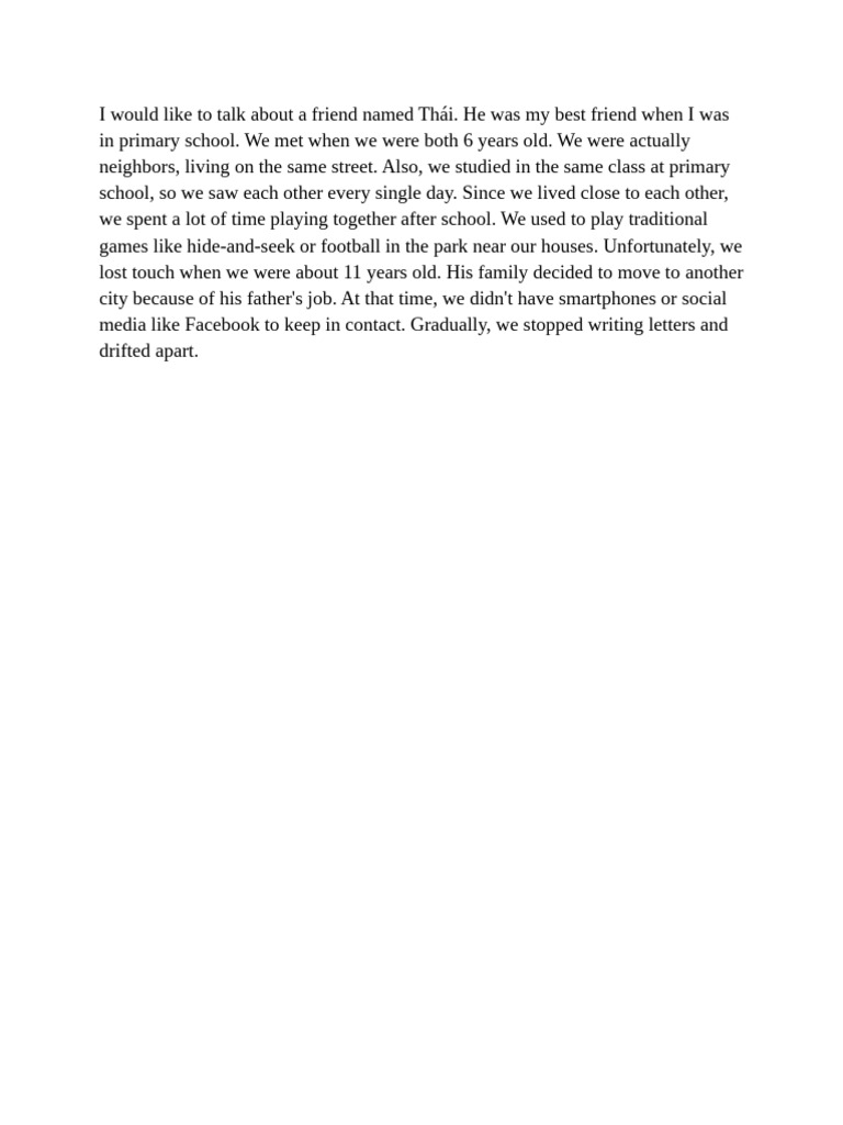 Speaking Task 2 | PDF