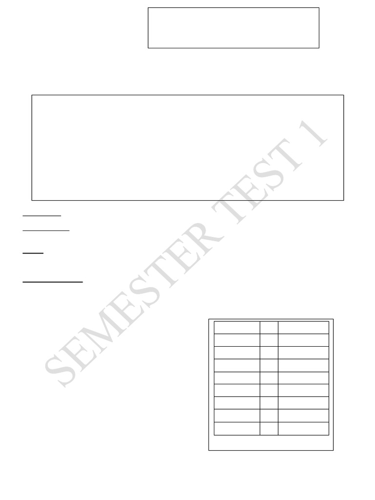 PHYE0A1 Semester Test 1 2019 Memo | PDF | Velocity | Acceleration