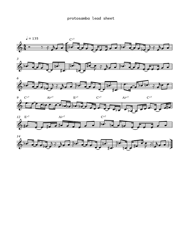Protosamba Lead | PDF