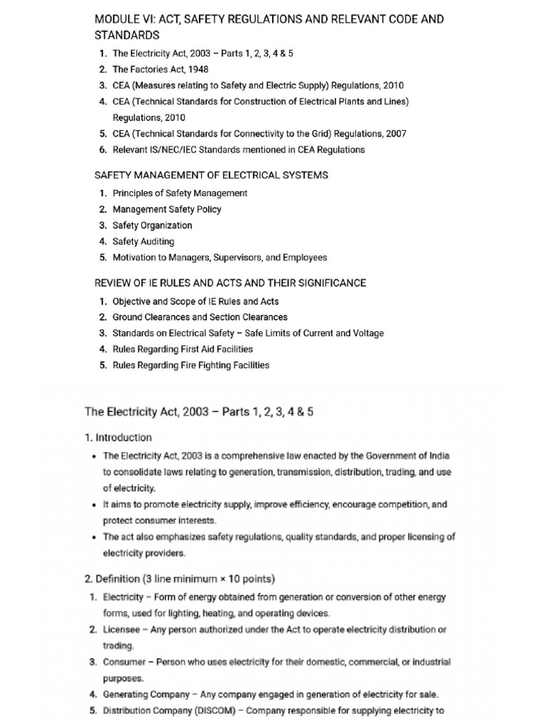 ESM Module 6. | PDF