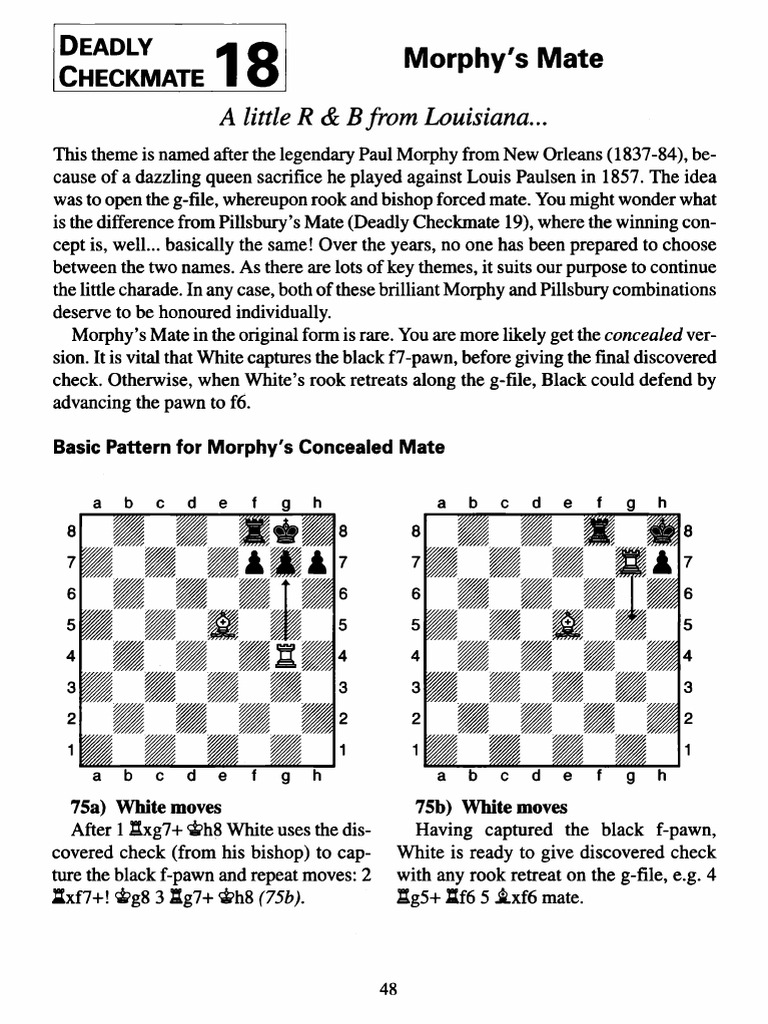 Decoy Sacrifices | PDF | Chess | Chess Theory