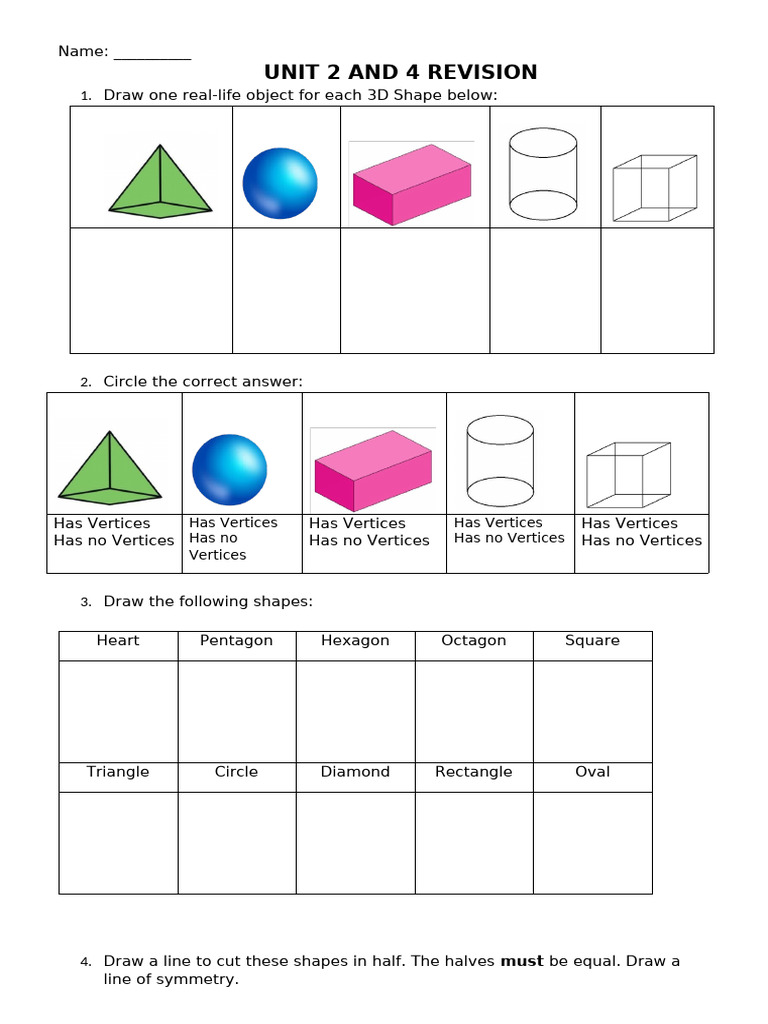 Unit 2 and 4 Revision | PDF