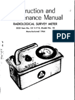 CDV-715 1B Radiological Survey Meter Manual