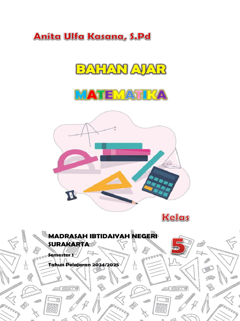 Modul MTK Kelas V 24 25 Semester 1 Lengkap | PDF