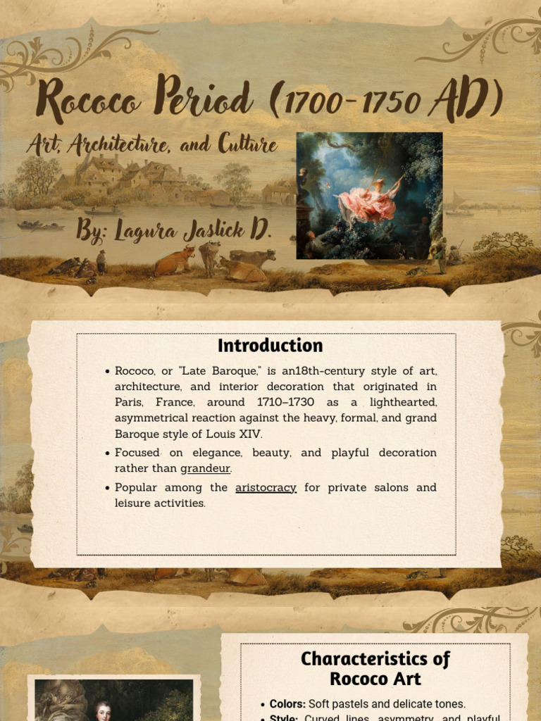 Rococo Period | PDF