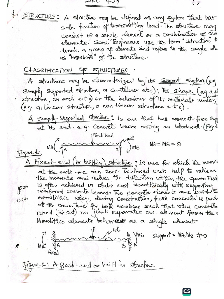 Arc 409 Structures | PDF