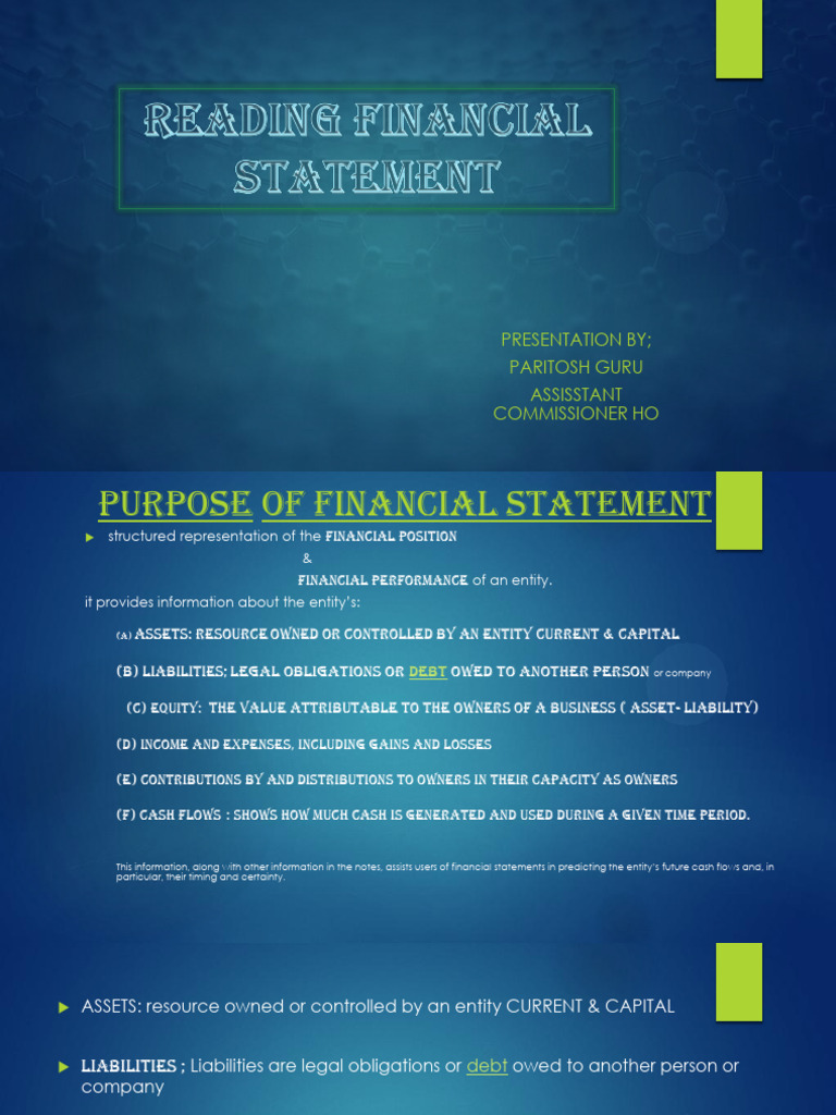 Presentation On Audit | PDF | Equity (Finance) | Balance Sheet