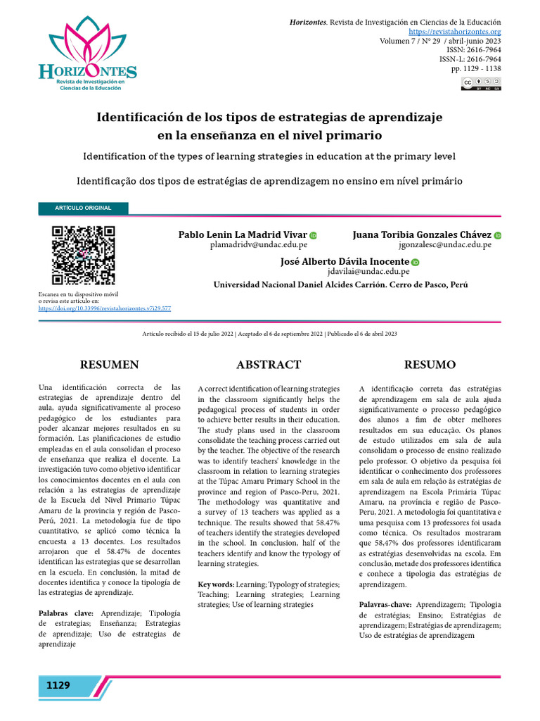 Manu | PDF | Enseñando | Aprendizaje