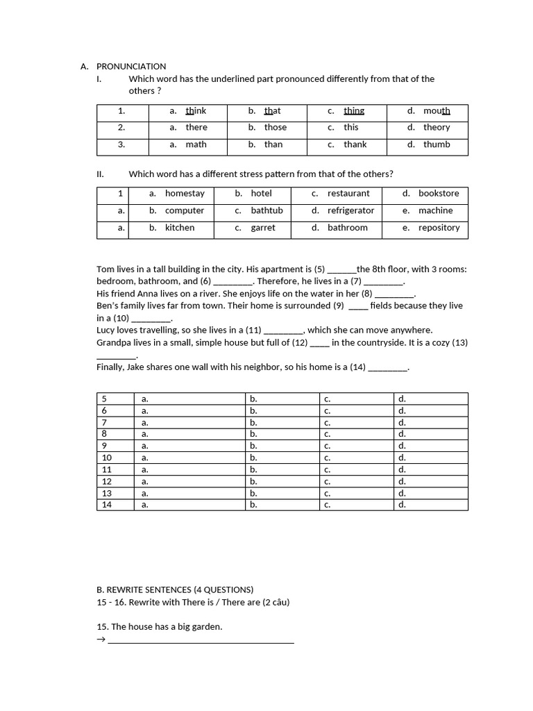 Group A Test | PDF