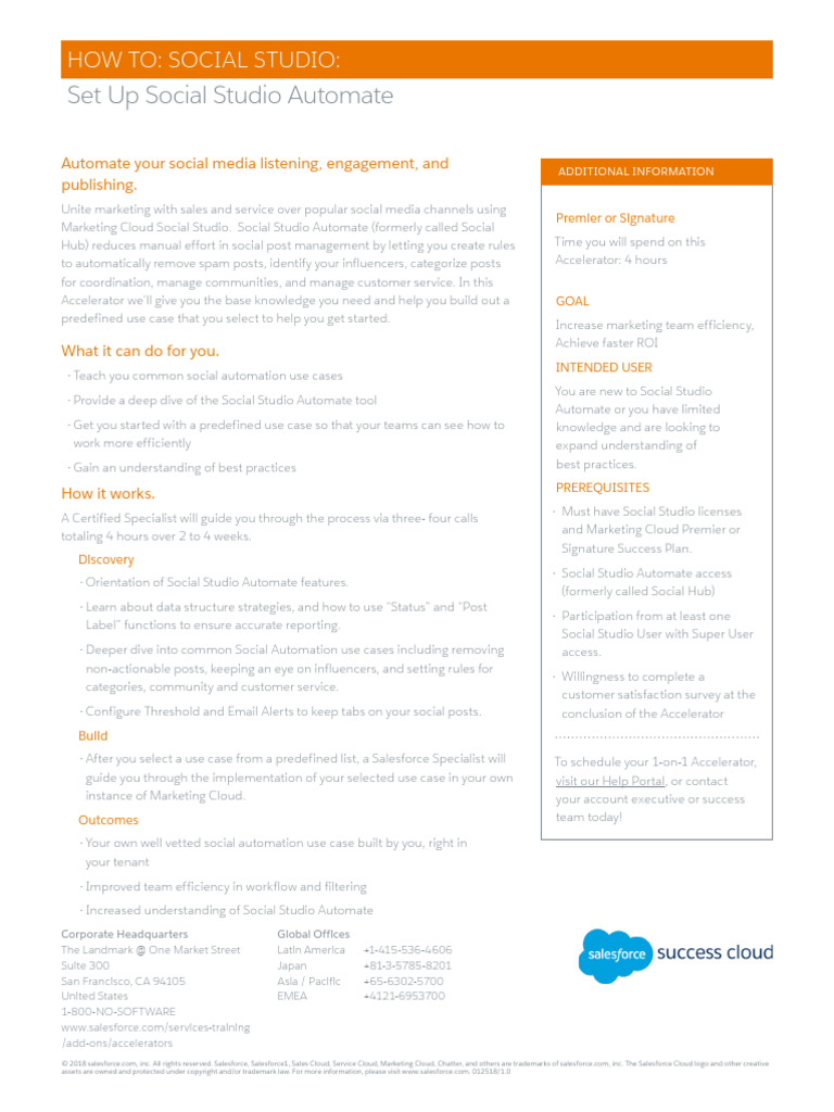 How To Social Studio Set Up Social Studio Automate | PDF | Cloud ...