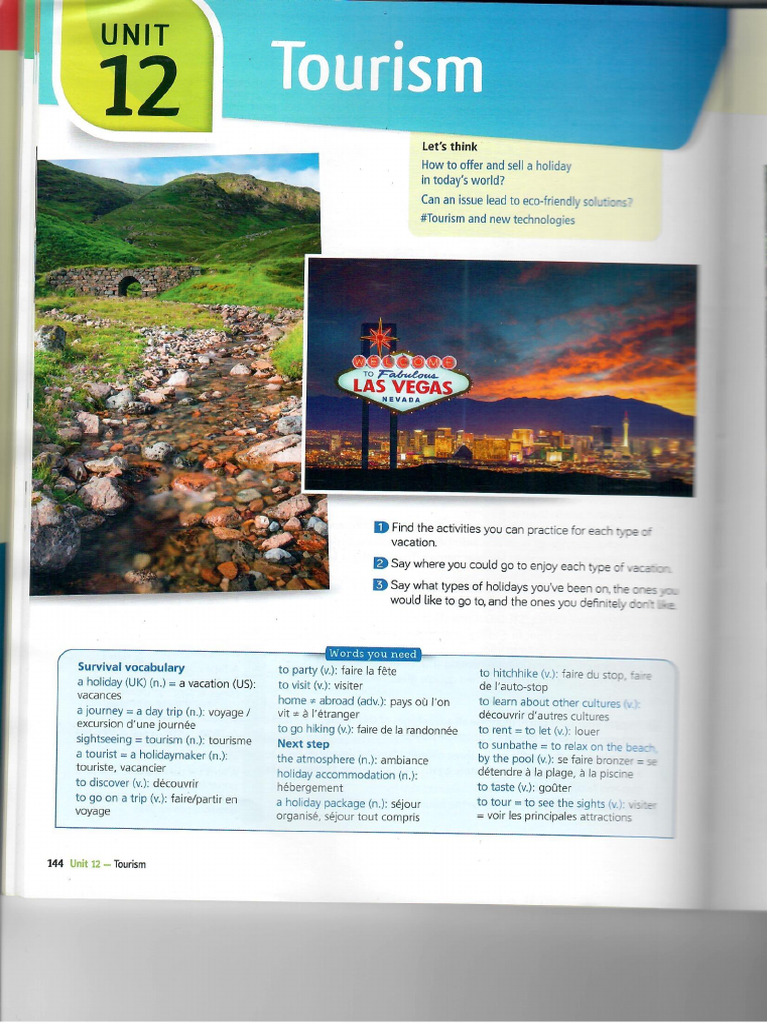 Chap 12 Tourism | PDF