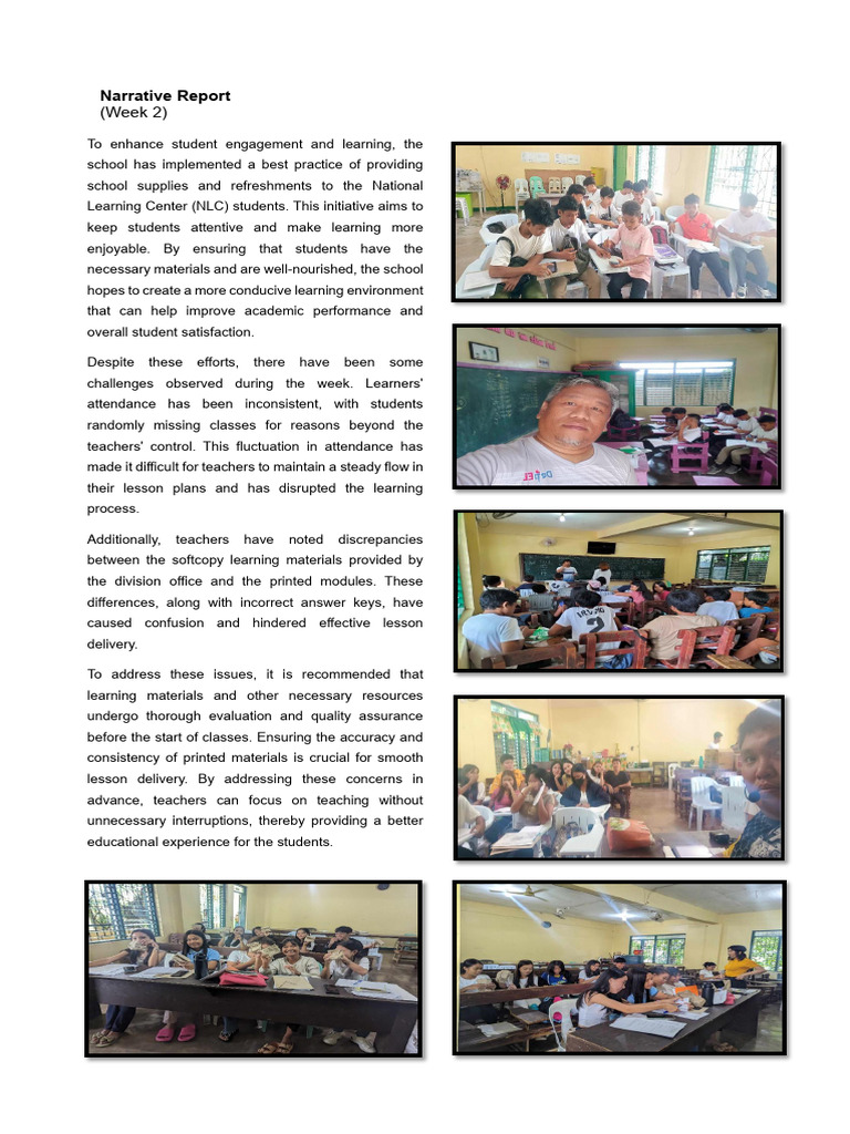 Narrative Report | PDF
