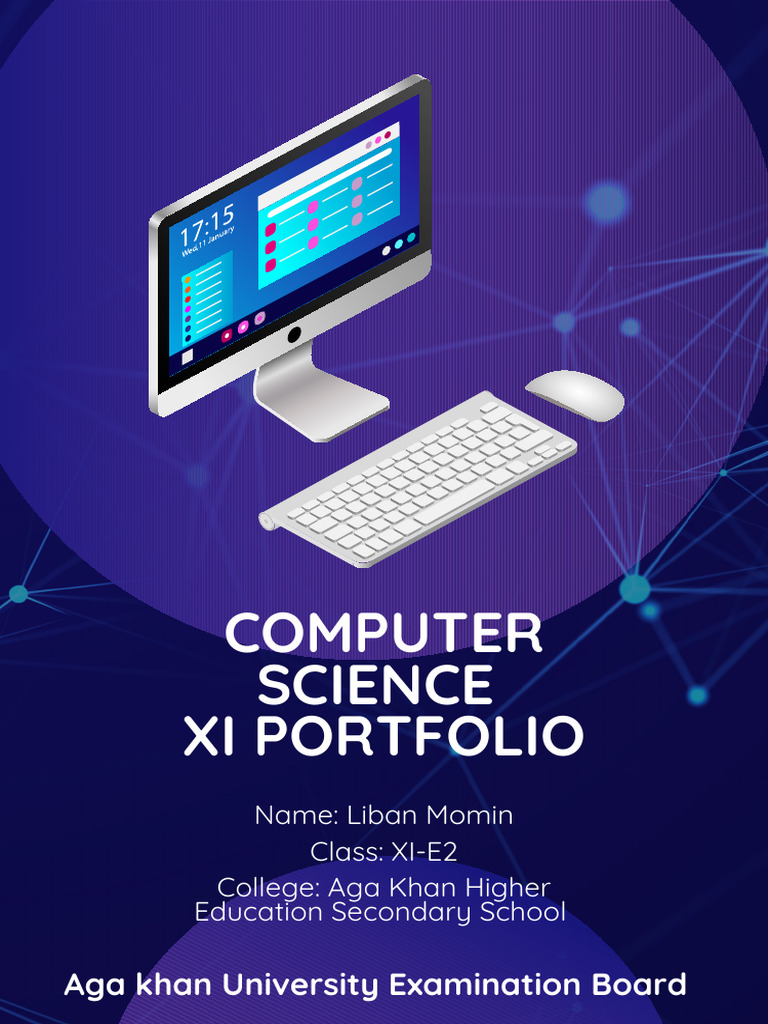 Computer Science Xi Portfolio | PDF