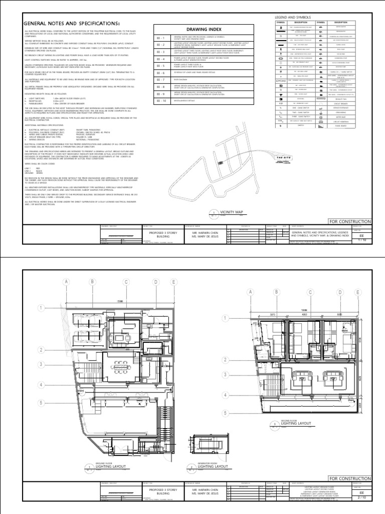 12.01.2025 - ELECTRICAL PLAN | PDF | Electrical Components | Wire