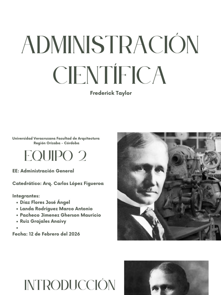 Biografía Frederick Taylor | PDF | Business | Economias
