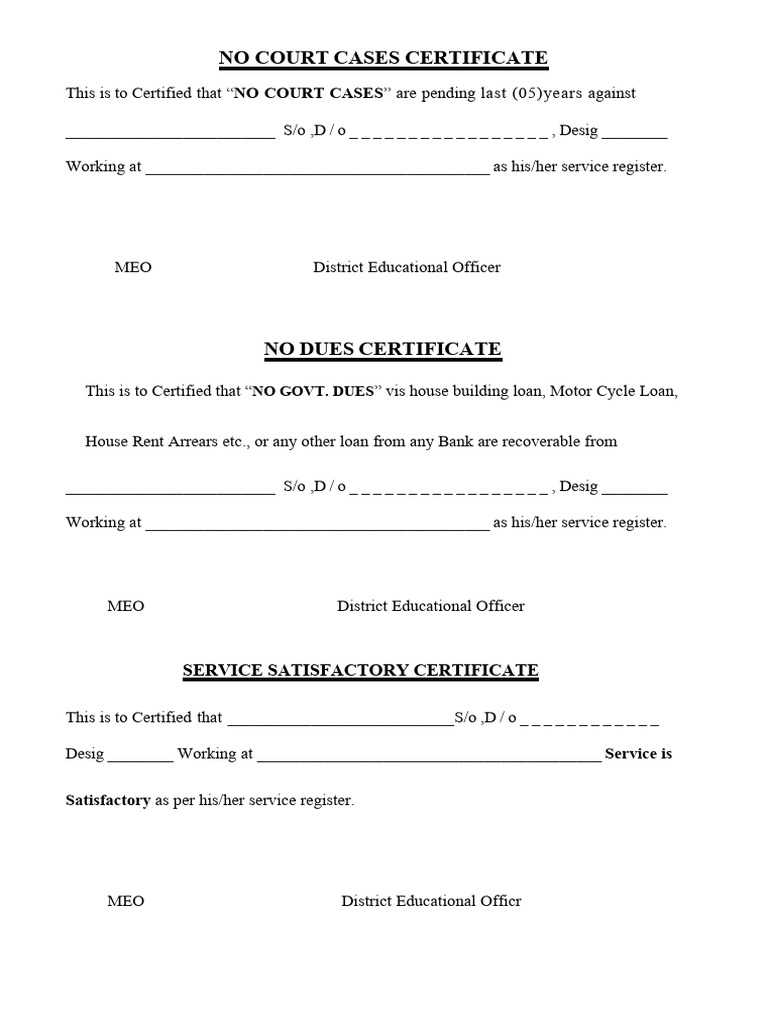 All Certificates | PDF