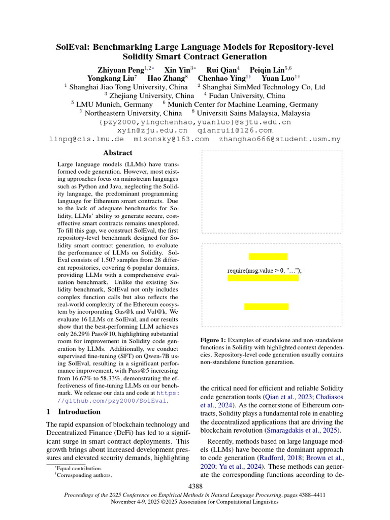 2025 Emnlp-Main 218 | PDF | Boolean Data Type | Parsing