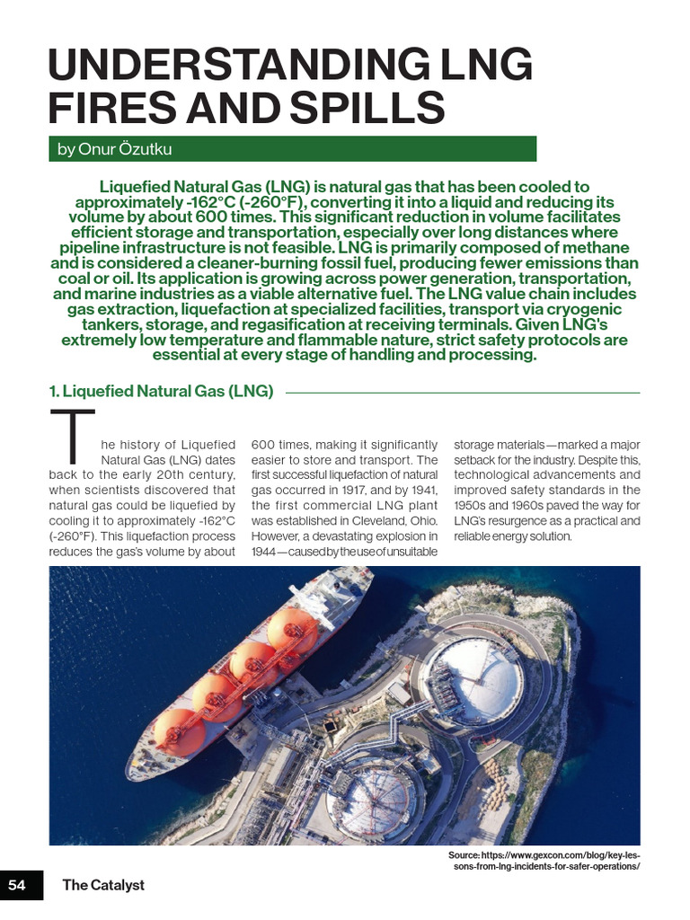 Understanding LNG Fires and Spills 1746202085 | PDF | Natural Gas ...