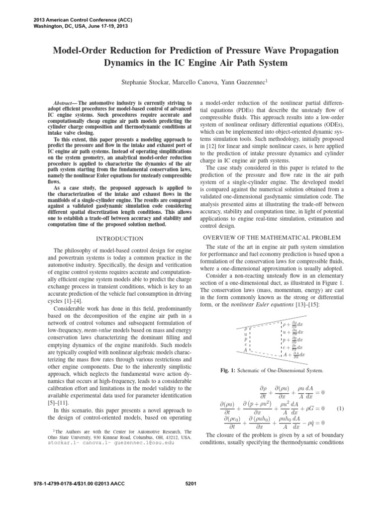 Paper On Air Path System | PDF | Fluid Dynamics | Partial Differential ...