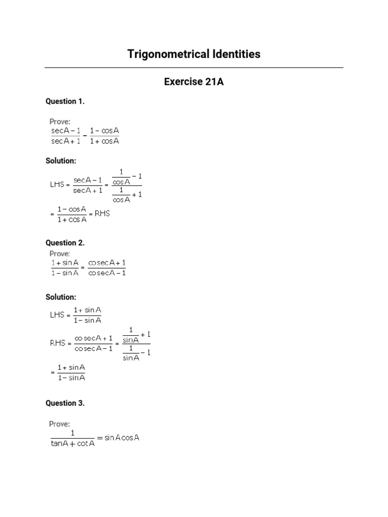 Maths Chapter 21 Notes | PDF | Elementary Mathematics | Mathematical ...