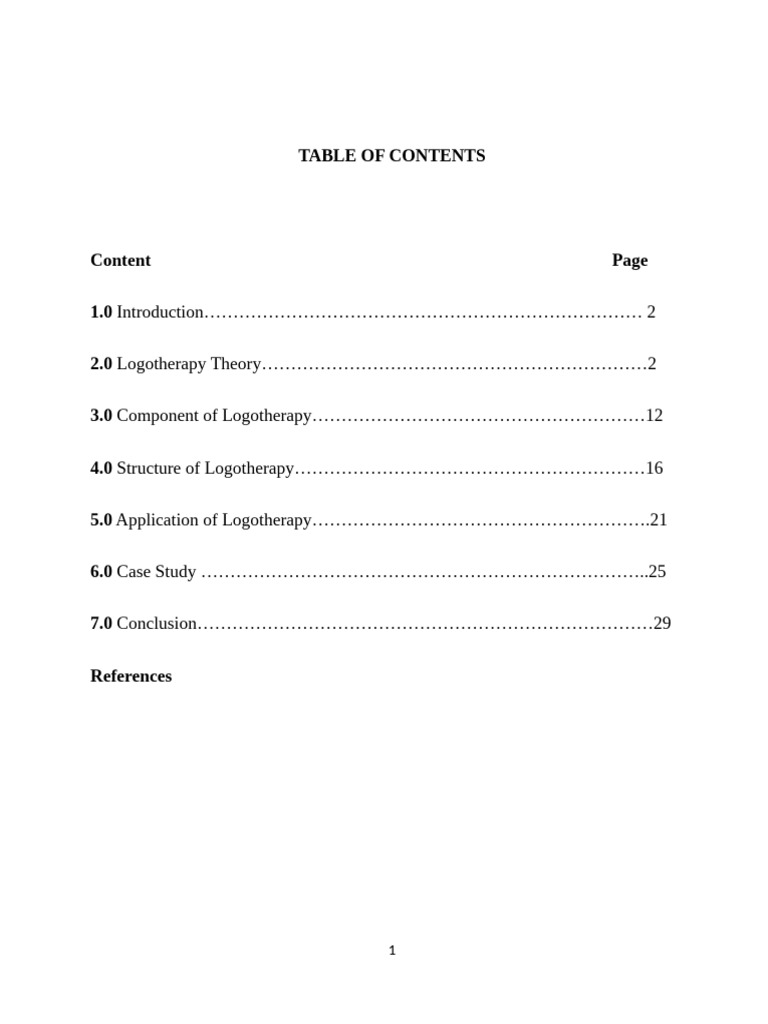 Logotherapy main | PDF