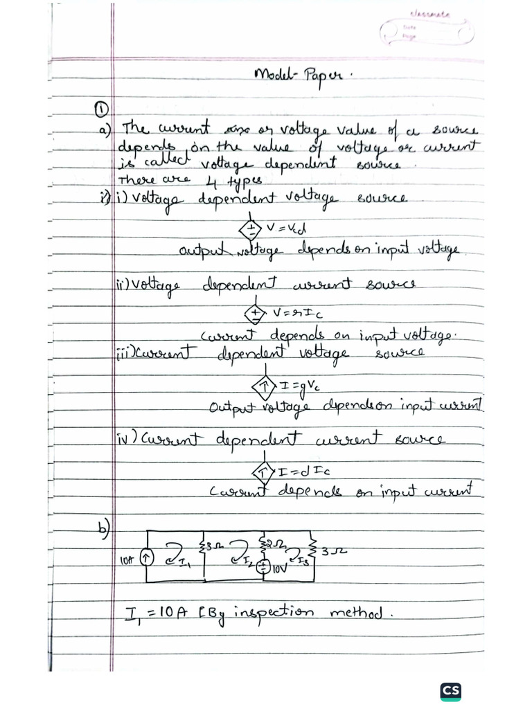 NA Model Paper Answer | PDF