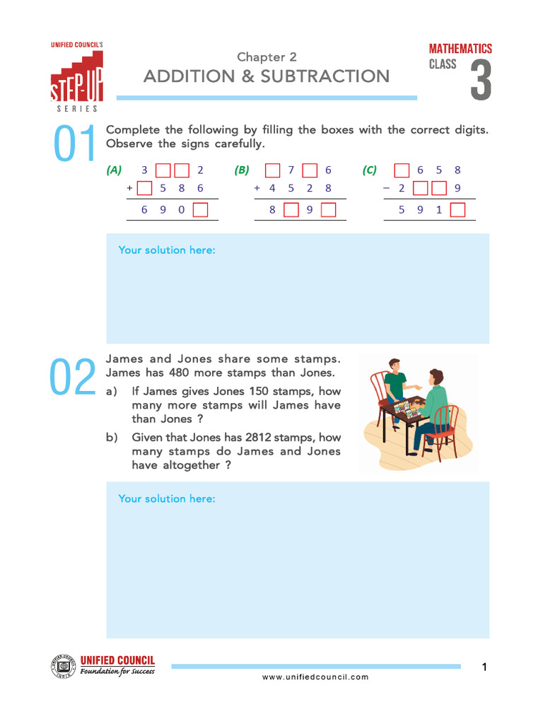Chapter-2 Set Step-Up Series Class 3 | PDF
