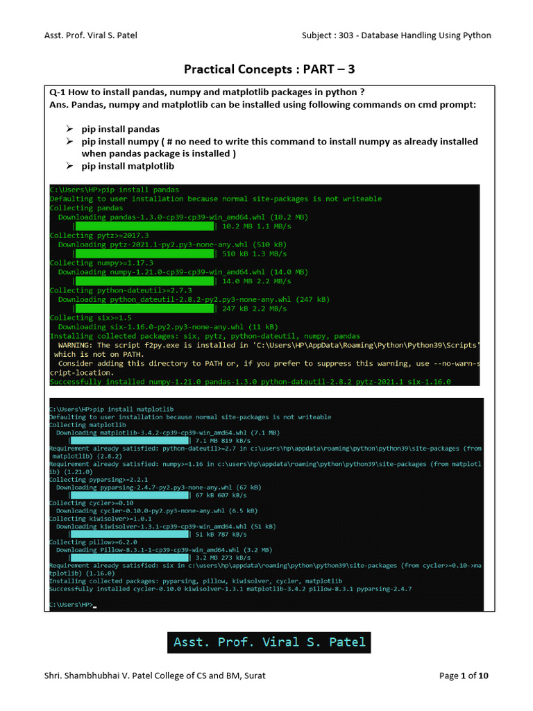 Practical Concepts - 3 | PDF | Computing | Computer Programming