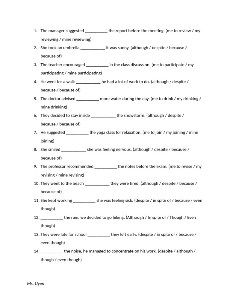Exercise 1 | PDF