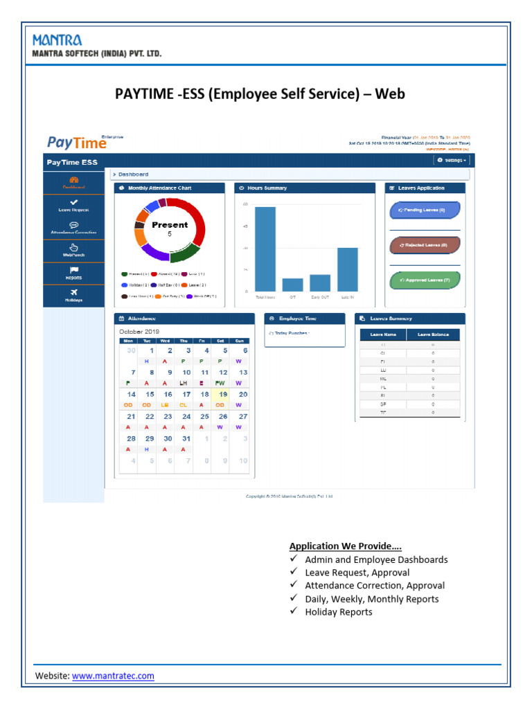 usermanual-paytime-ess-web-pdf-websites-software