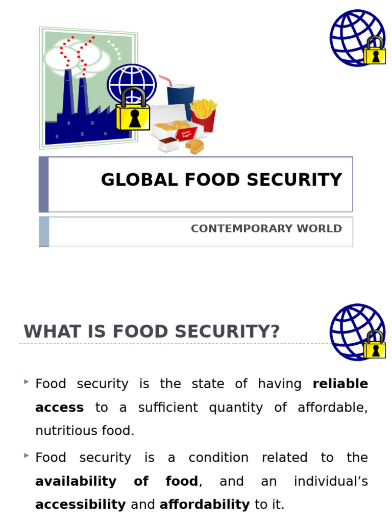 Global Food Security | PDF | Food Security | Agriculture