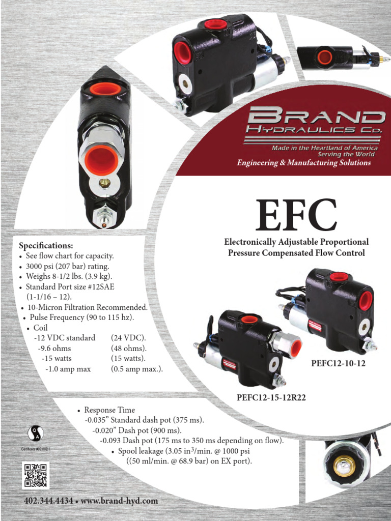 Efc Rev (D) 2018 | PDF | Valve | Pump