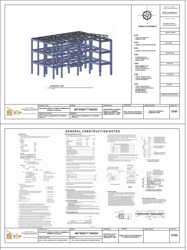Actevo Structural Sheets 2 | PDF | Buildings And Structures | Building ...