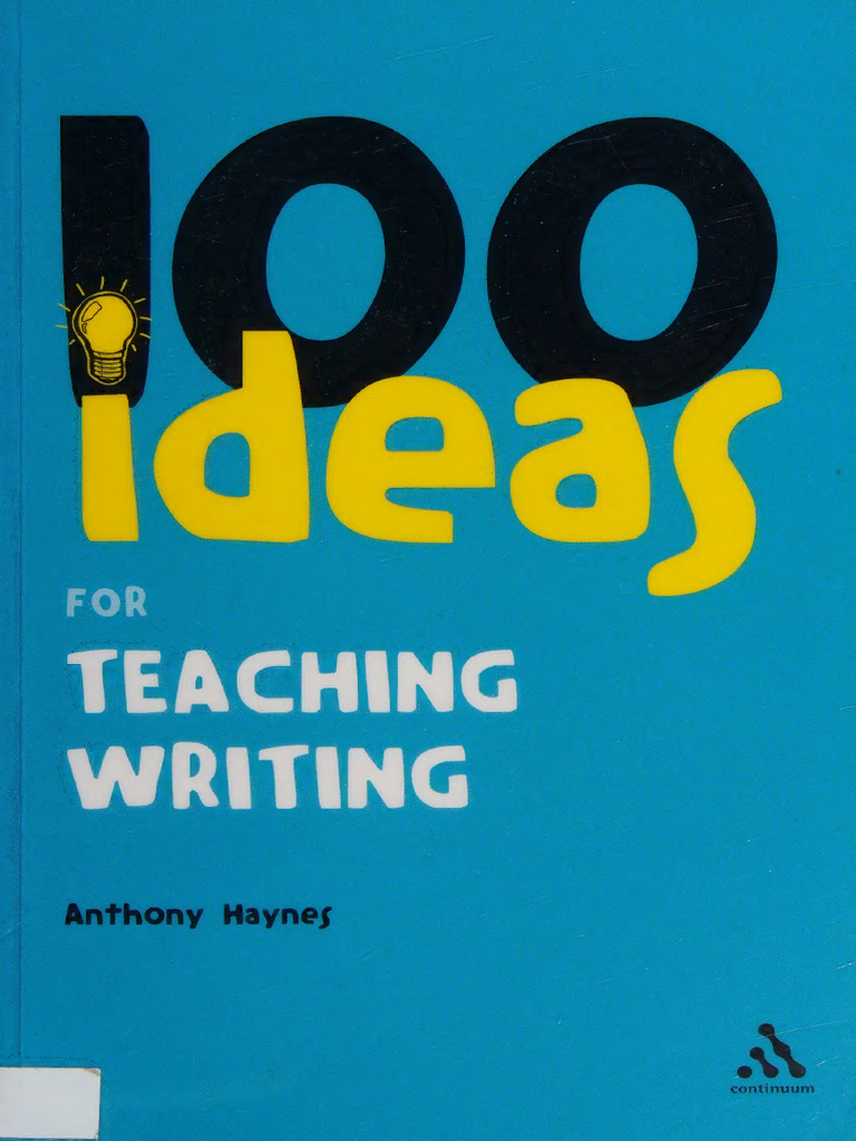 Teaching Writing: Anthony Haynes | PDF | Human Communication | Linguistics