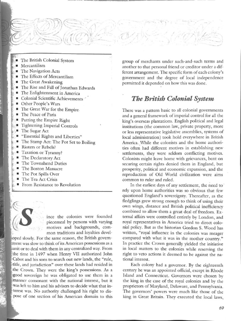 Chapter 3 Garraty | PDF | British Empire | Thirteen Colonies