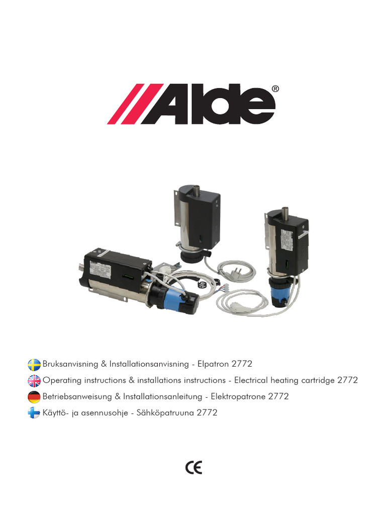 Alde 2772 Instruct | PDF