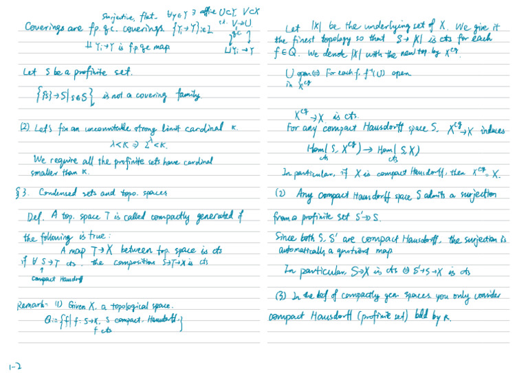 Condensed Mathematics 2 | PDF
