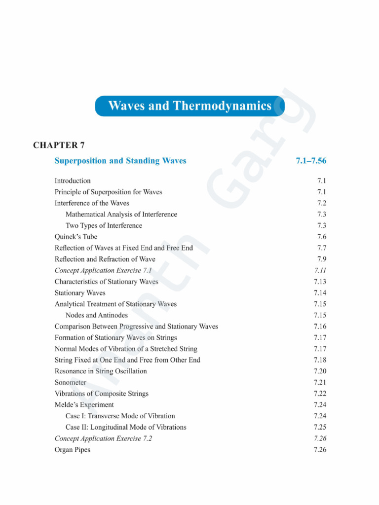Superposition and Standing Waves | PDF